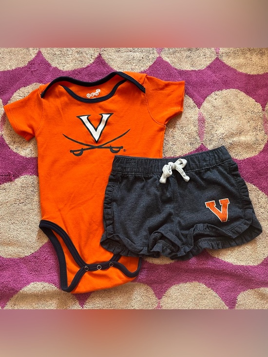 University of Virginia Other - Like New 2PC Toddler Girls UVA Bundle